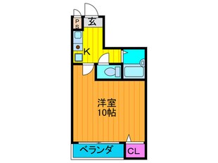 ア－バン千林Ａ棟の物件間取画像